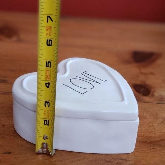 Rae Dunn Artisan Collection "LOVE" Jewelry Box - Picture 6 of 8